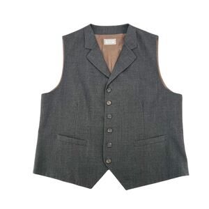 Brunello Cucinelli Tailored Waistcoat Suit Vest Mens size 46 (56 EUR)